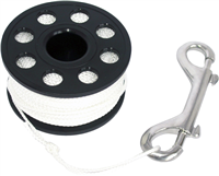 Details about   Beaver Sports Osprey QUALITY DIVERS REEL 80 Metres Line SS Bolt Snap WRECK SMB 